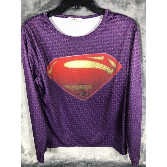 Superman Women’s Pull Over Shirt Adult Size Extra Large - Picture 2 of 9